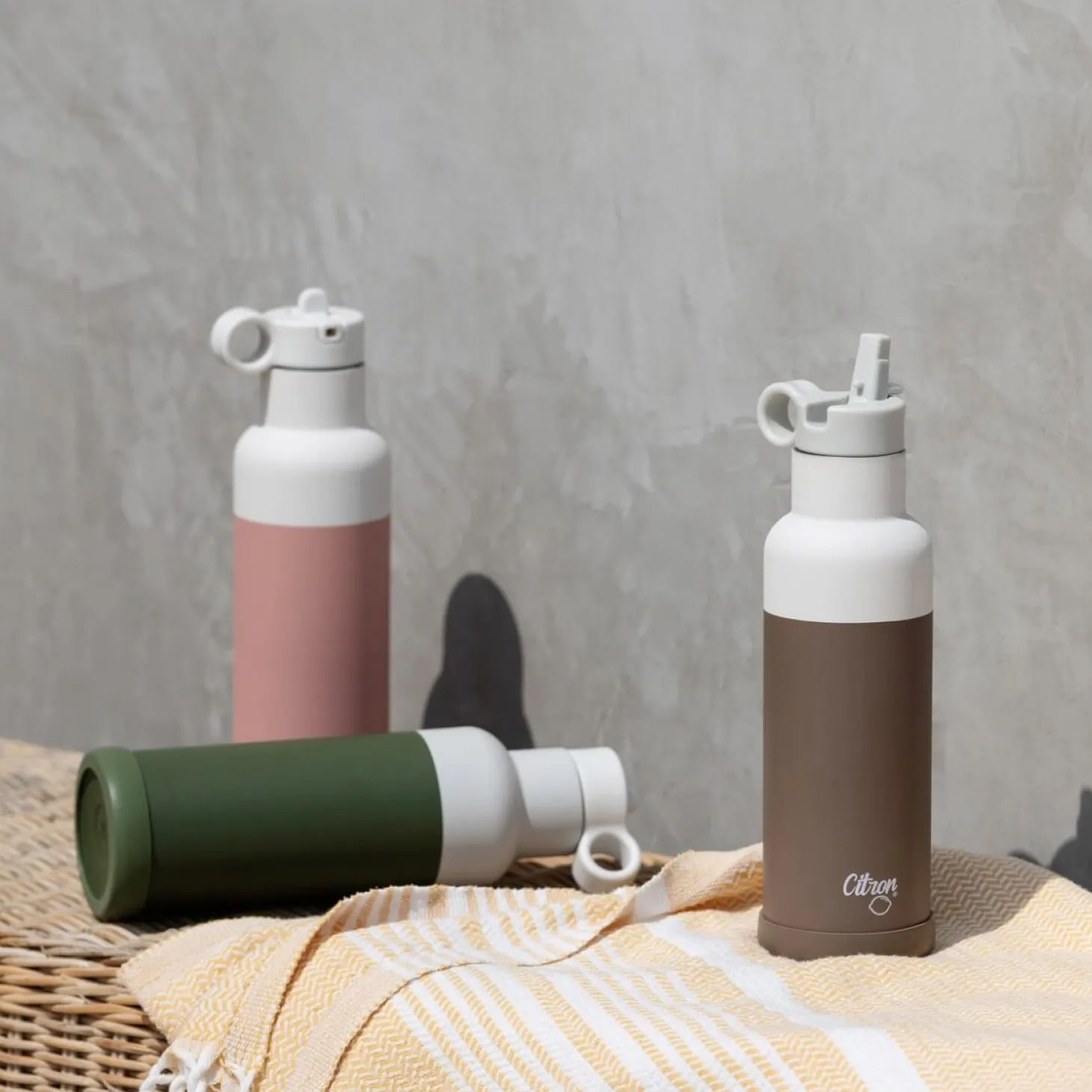 Butelka termiczna ze stali nierdzewnej 500ml - Blush Pink