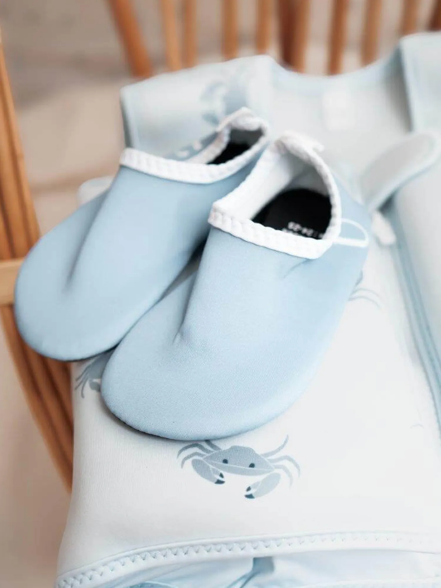 Stroje Kąpielowe|Stroje Kąpielowe | Vanilla Copenhagen Buty do pływania UV dla dzieci Blue Shadow