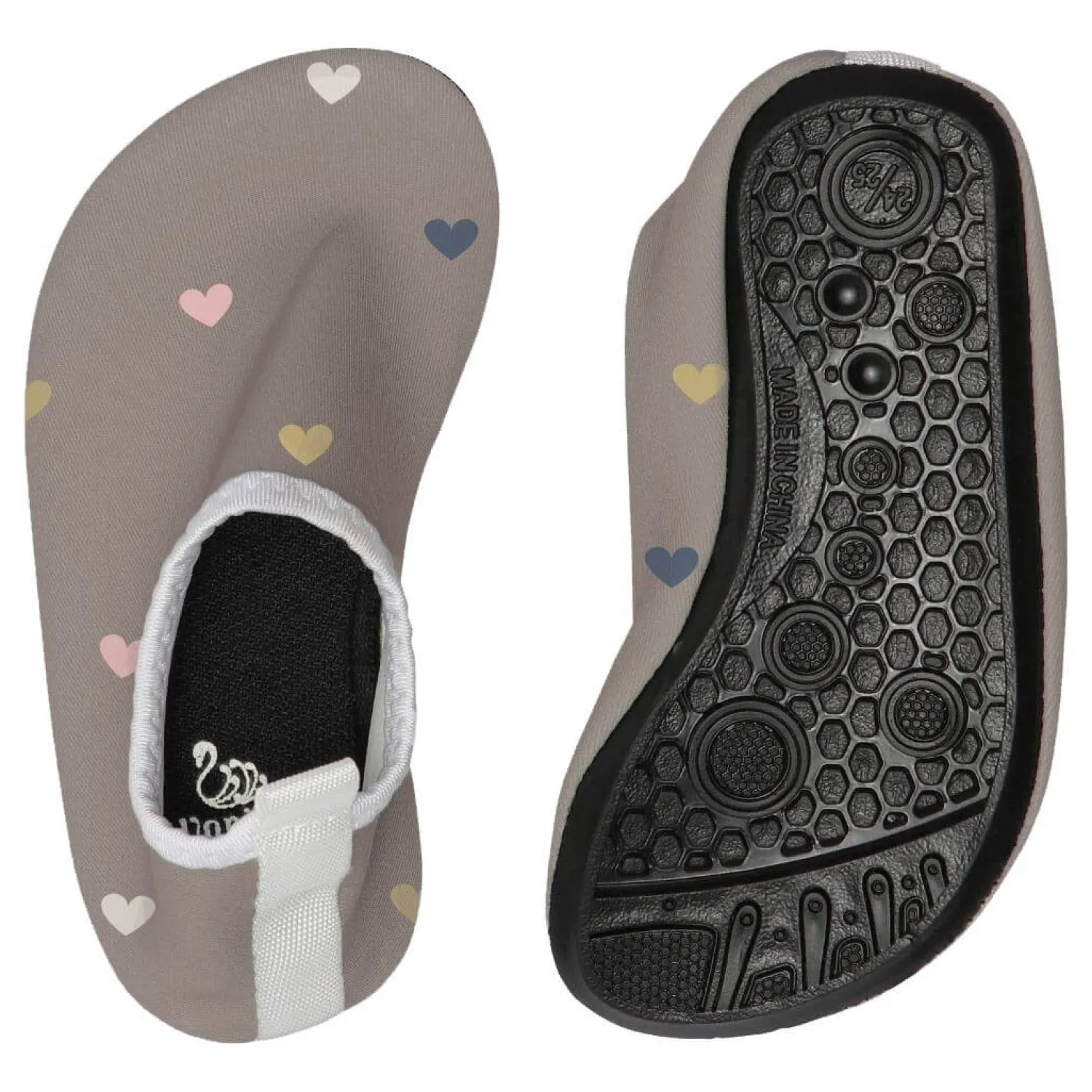 Stroje Kąpielowe|Stroje Kąpielowe | Vanilla Copenhagen Buty do pływania UV dla dzieci Wood Hearts