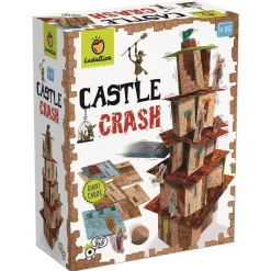 CASTLE CRASH - gra rodzinna - kto zbuduje wyższy ZAMEK?
