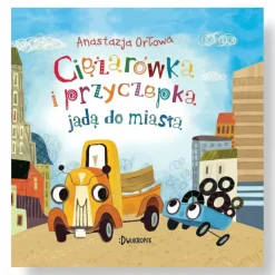 Ciężarówka i przyczepka jadą do miasta