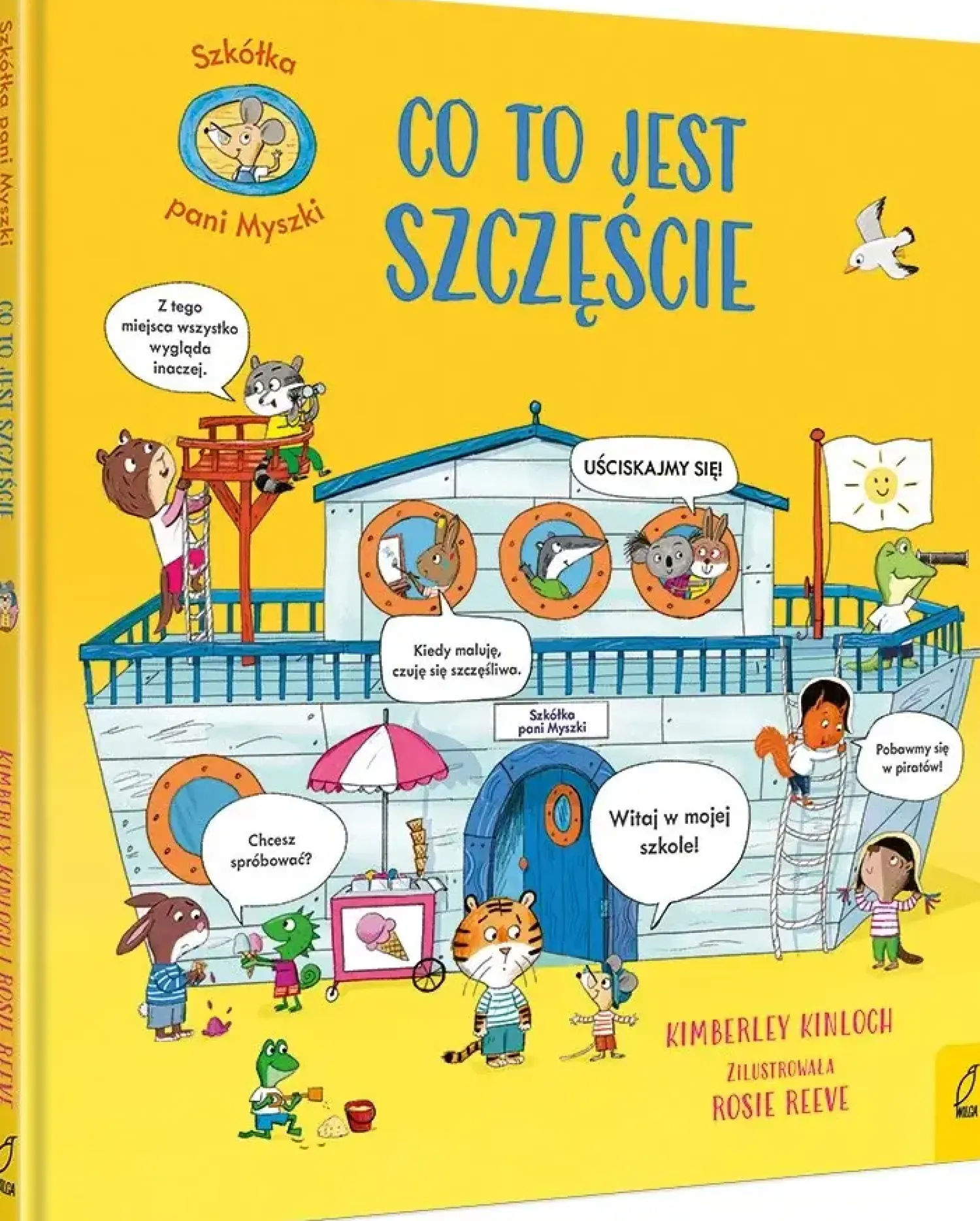5-8 Lat|2-5 Lat | Wydawnictwo Wilga Co to jest szczęście. Szkółka pani Myszki