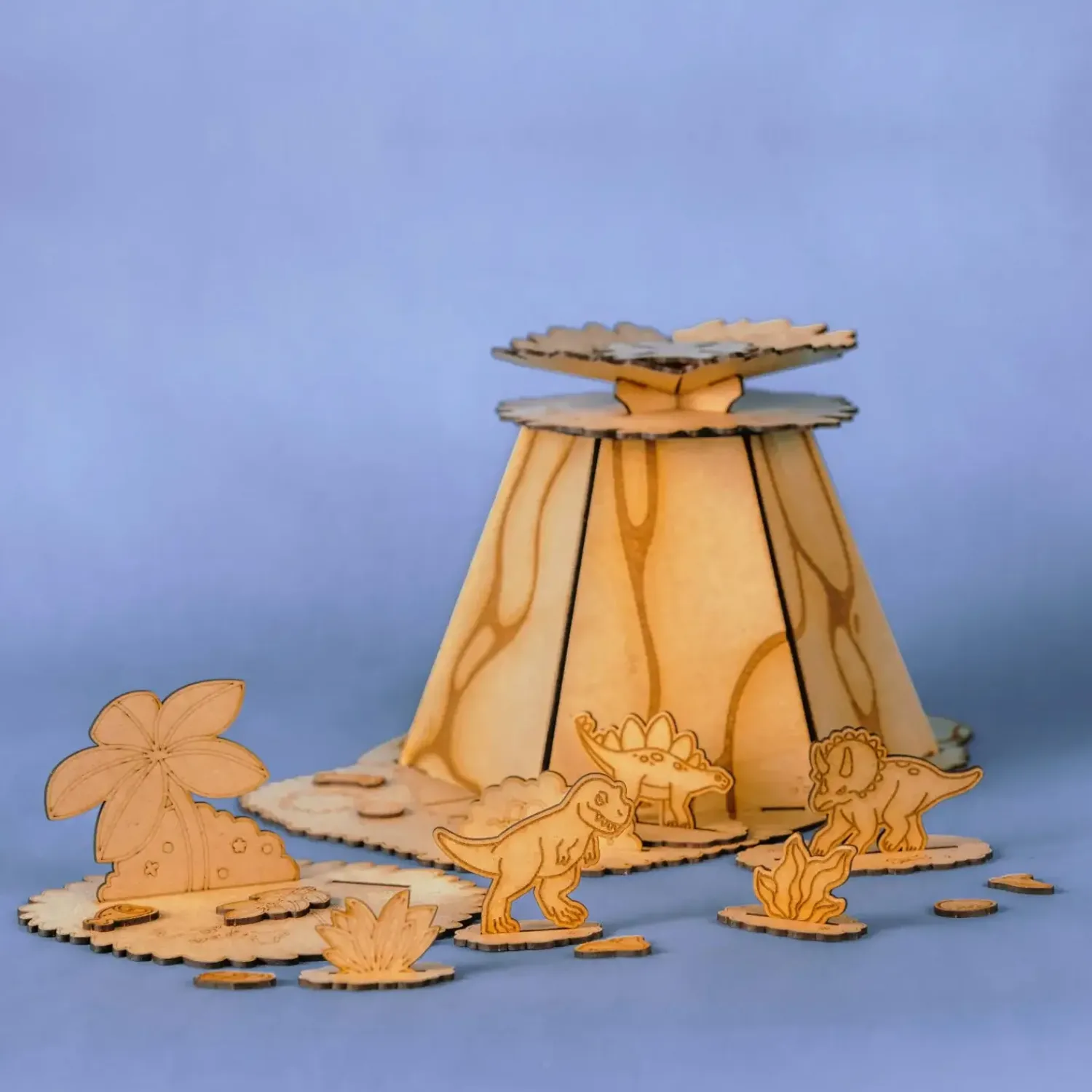 8 Lat+|Diy | CRATEIT Dinosaur – Volcano Escape