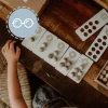 Montessori|Edukacyjne | Milin Cyfry - drewniane klocki do nauki liczenia