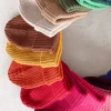 Na Główkę|Czapki | Kopyto Czapka w prążek 100% wełny merino Ryś - fioletowy