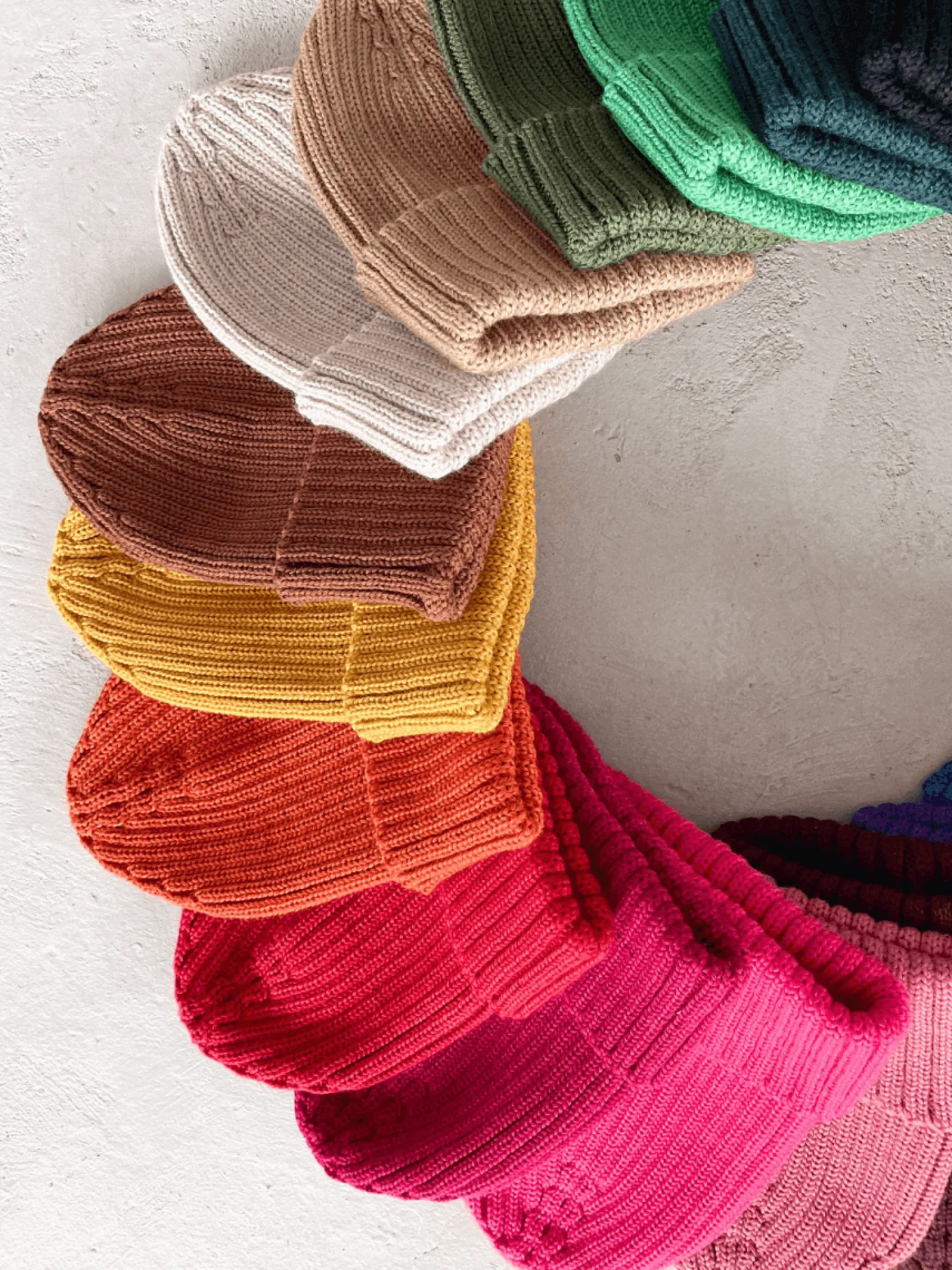 Na Główkę|Czapki | Kopyto Czapka w prążek 100% wełny merino Ryś - fioletowy
