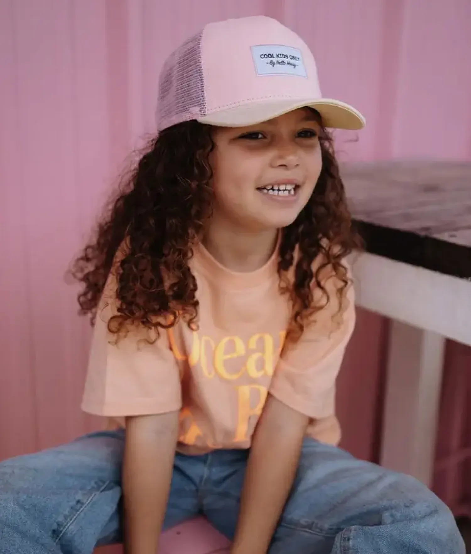 Na Główkę|Nakrycie Głowy | Hello Hossy Czapka z daszkiem Mini Powder Pink
