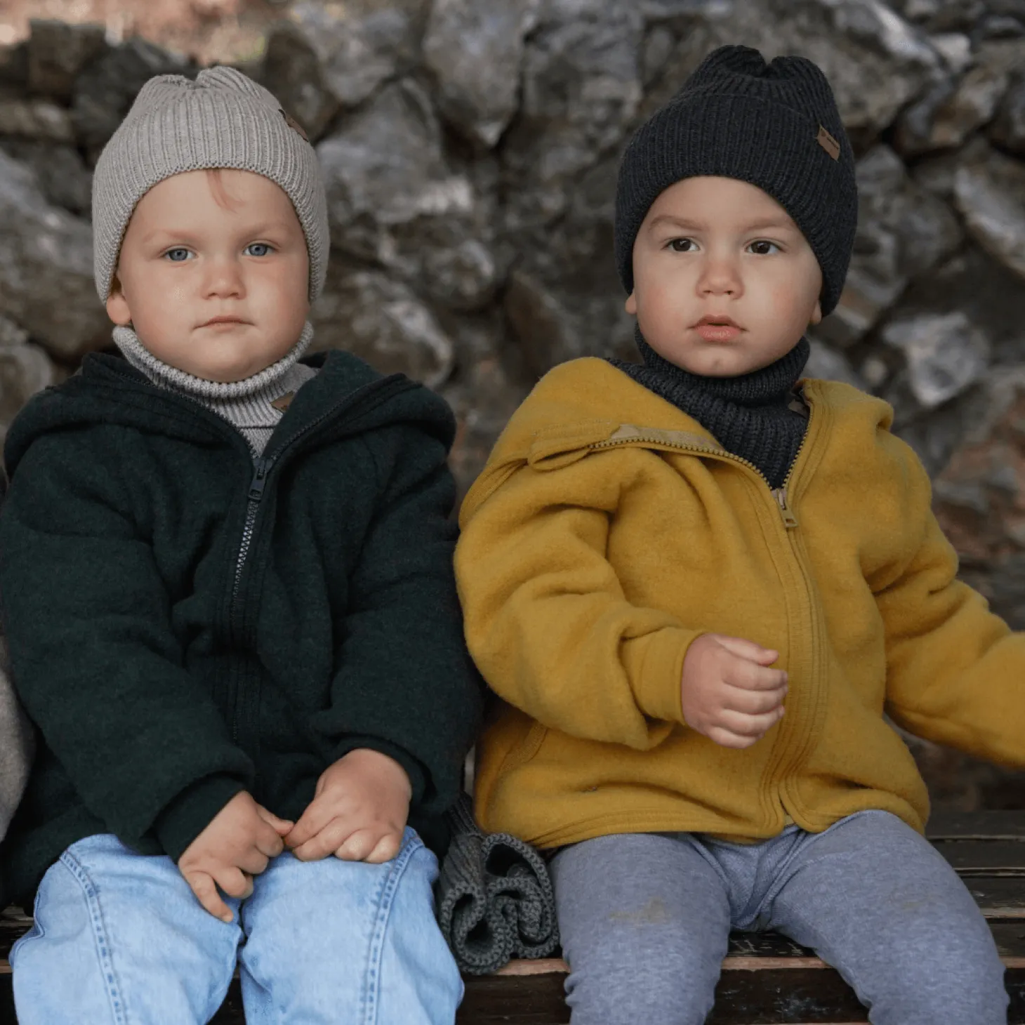 Czapka zimowa merino WINTER GRAPHITE