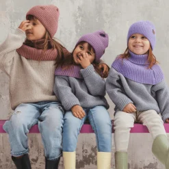 Na Główkę | Patulove Czapka zimowa merino WINTER LAVENDER
