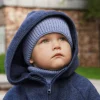 Czapka zimowa merino WINTER SKY BLUE