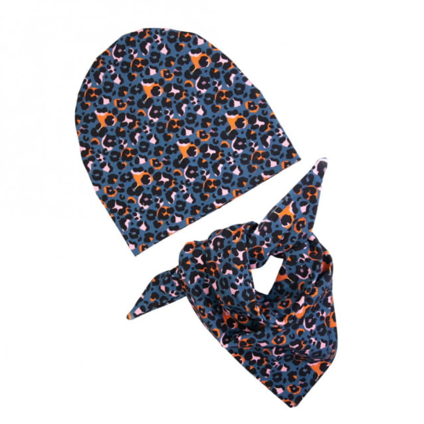 Czapka z kominem wiosenno-jesienna WILD SPOTS