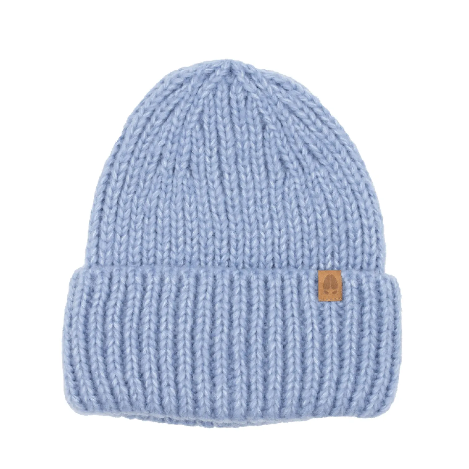 Na Główkę | Kopyto Czapka z wełny i bawełny Sówka - baby blue