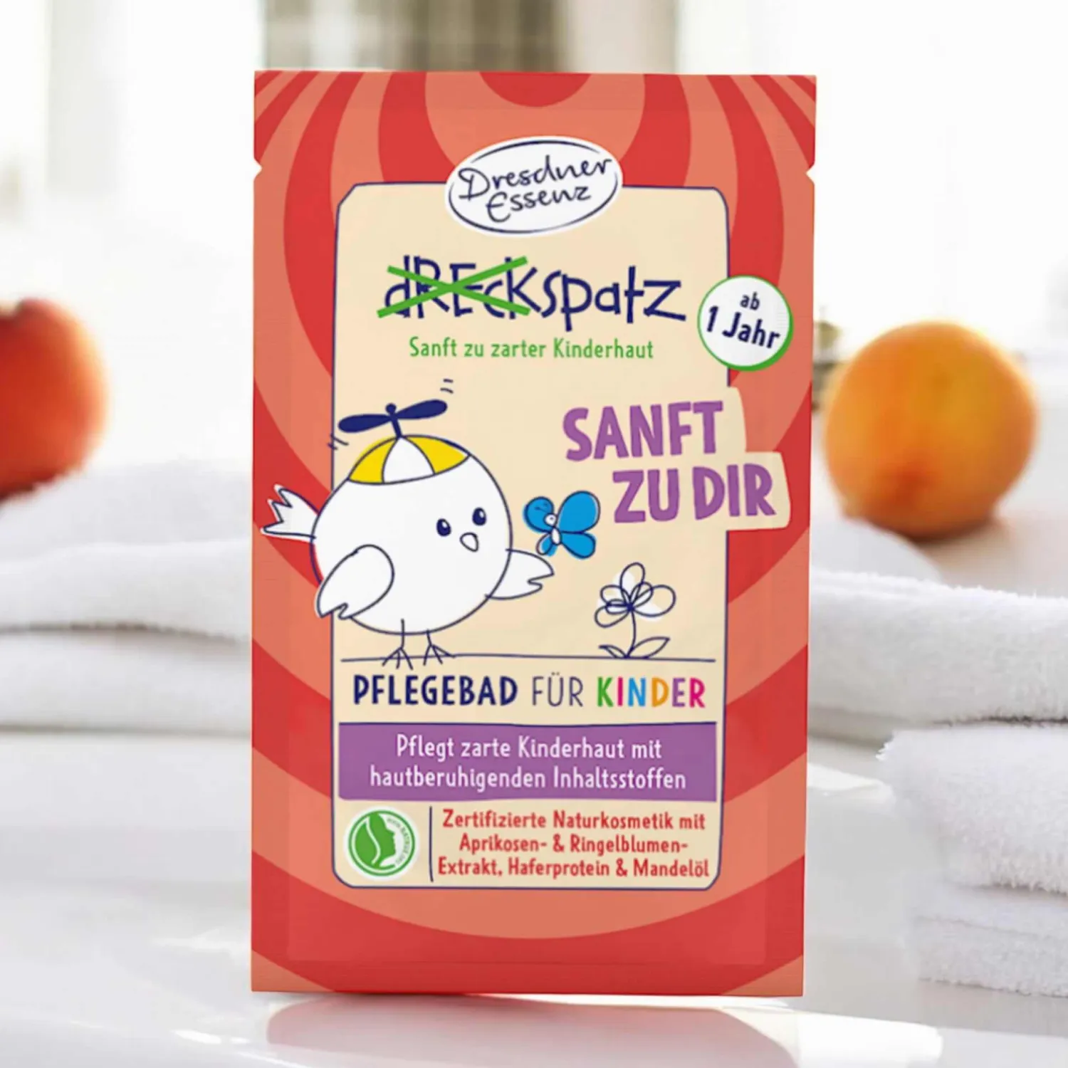 Naturalne Kosmetyki Dla Mam|Naturalne Kosmetyki | Dresdner ESSENZ CZUŁA KĄPIEL - sól do kąpieli dla wrażliwych dzieci, 60 g
