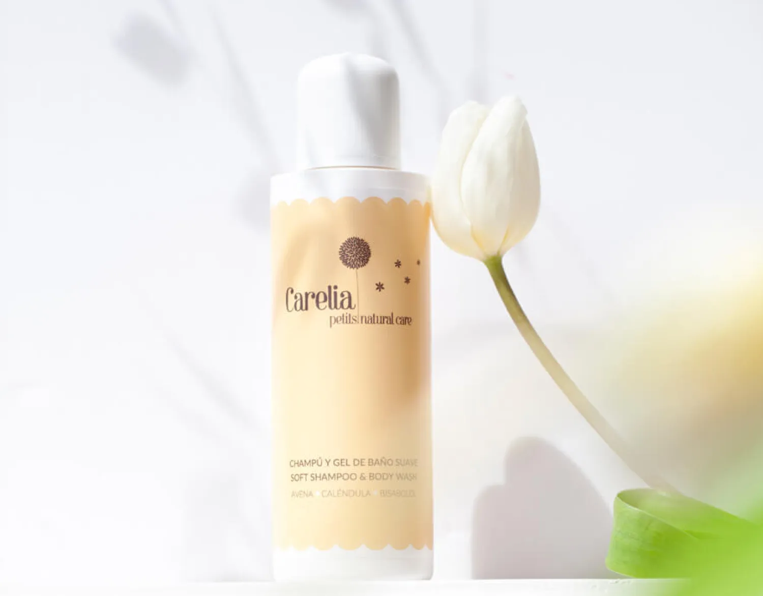 Naturalne Kosmetyki|Naturalne Kosmetyki | Carelia Delikatny żel do ciała i szampon do włosów dla dzieci 2w1, 200 ml