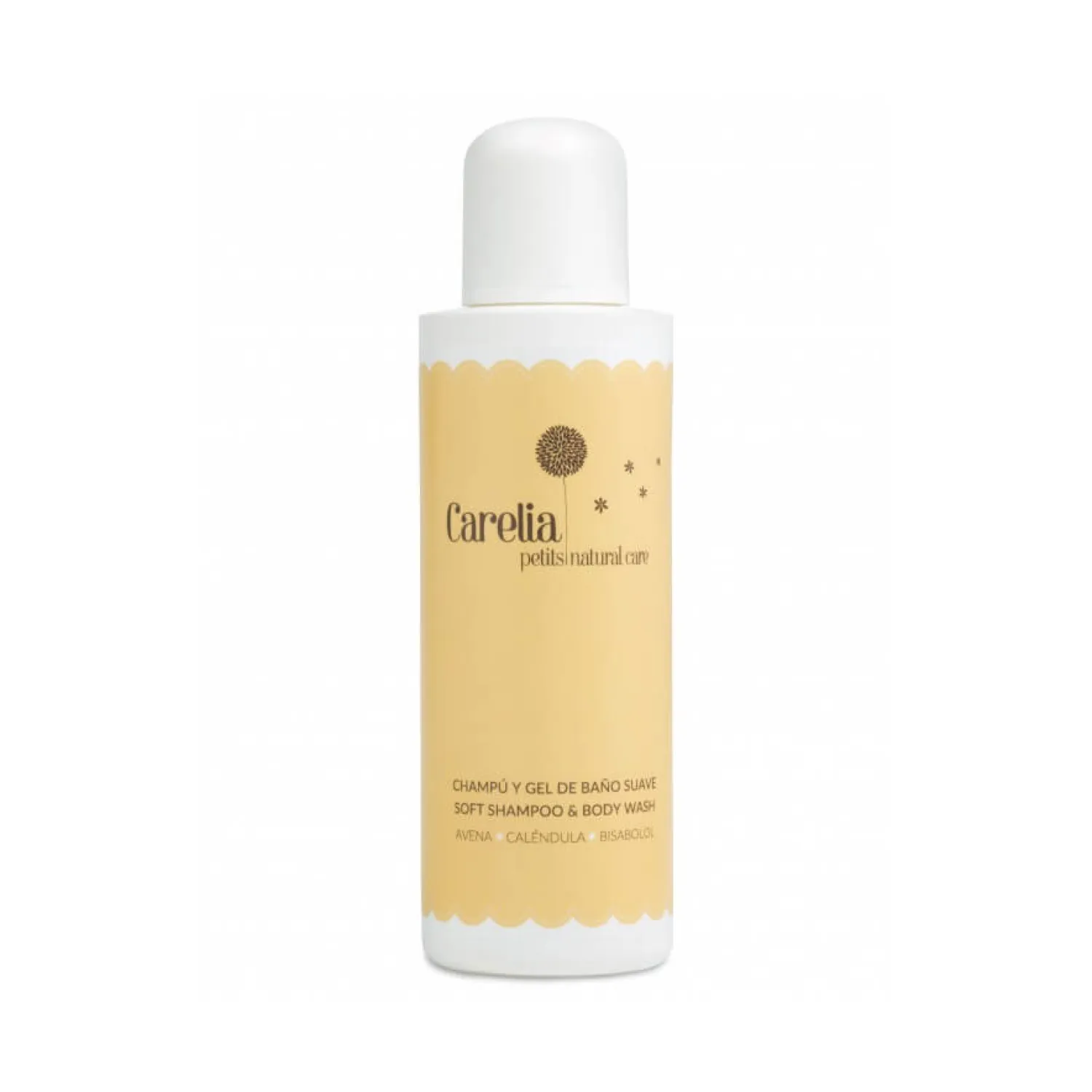 Naturalne Kosmetyki|Naturalne Kosmetyki | Carelia Delikatny żel do ciała i szampon do włosów dla dzieci 2w1, 200 ml