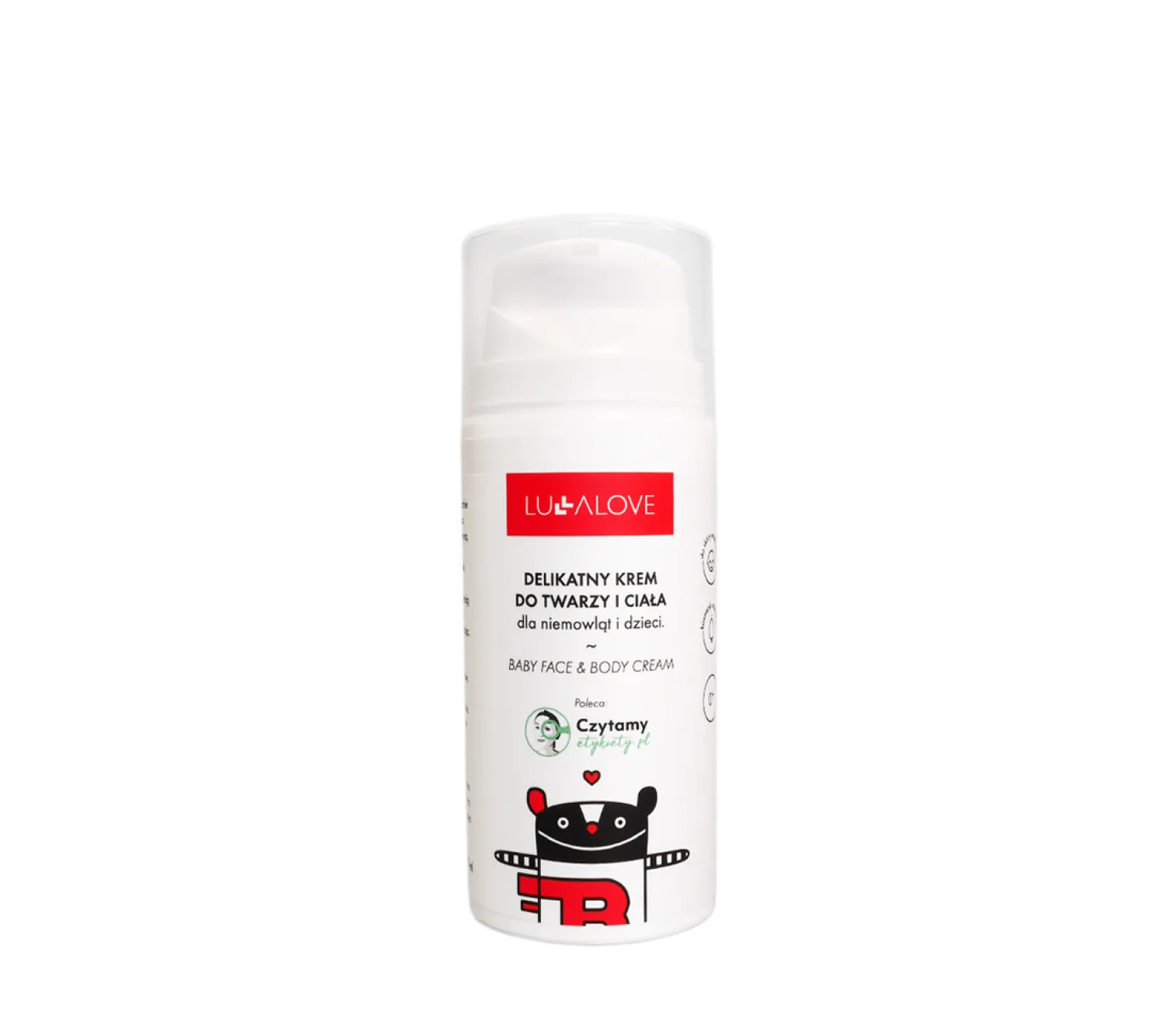 Naturalne Kosmetyki|Naturalne Kosmetyki | Lullalove Delikatny krem do twarzy i ciała dla dzieci, 100 ml