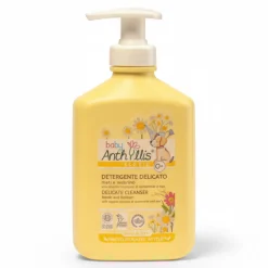 Naturalne Kosmetyki|Naturalne Kosmetyki | Baby Anthyllis Delikatny płyn do mycia twarzy, rąk i higieny intymnej dla dzieci i niemowląt, 300 ml