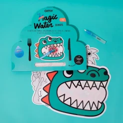 Zestawy Kreatywne|Diy | OMY Dinozaury - Podkładka do kolorowania na stół