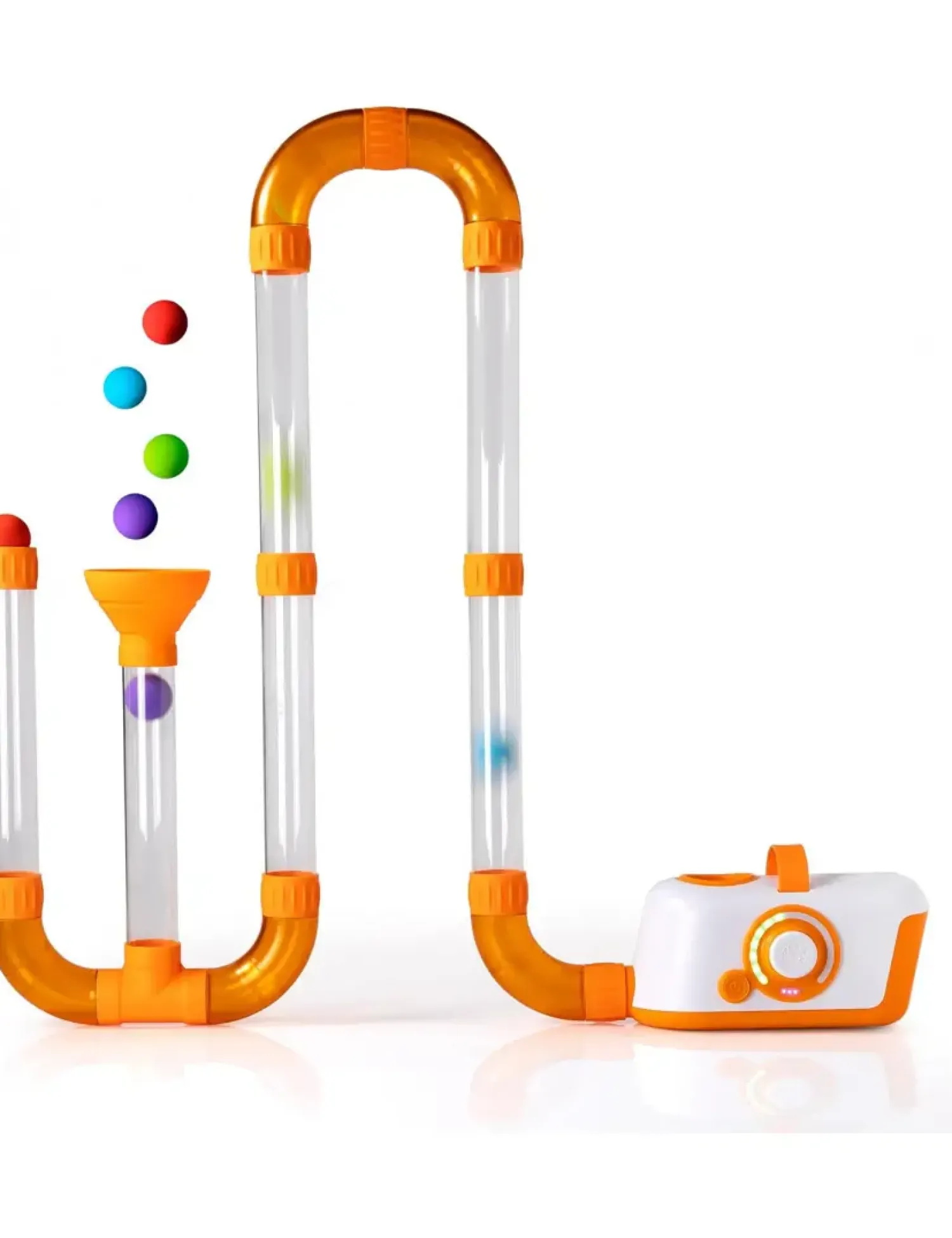 6 Lat+|Aktywizujące | Fat Brain Toys Dmuchawa do piłek Air Toobz