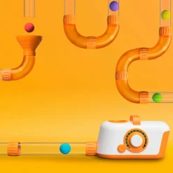 6 Lat+|Aktywizujące | Fat Brain Toys Dmuchawa do piłek Air Toobz