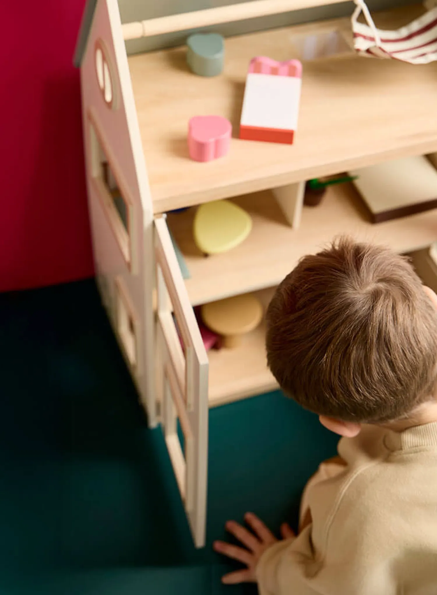 6 Lat+|3 Lata + | Kids Concept Domek dla lalek AIDEN