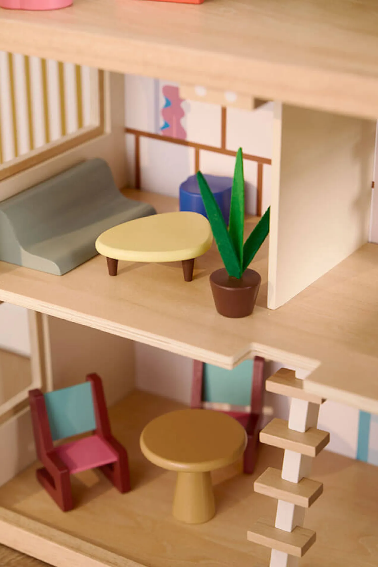 6 Lat+|3 Lata + | Kids Concept Domek dla lalek AIDEN