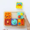 Idealne W Podróży|12M+ | Fat Brain Toys Drewniana baza tablicy PlayTab
