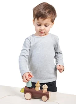 4 Lata +|Drewniane | Tender Leaf Toys Drewniana leśna taksówka