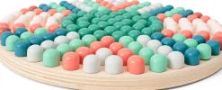 4 Lata +|Drewniane | BS Toys Drewniana mozaika guzikowa układanka