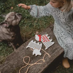 Idealne W Podróży|6 Lat+ | Milin Drewniana przeplatanka - Pies Oskar