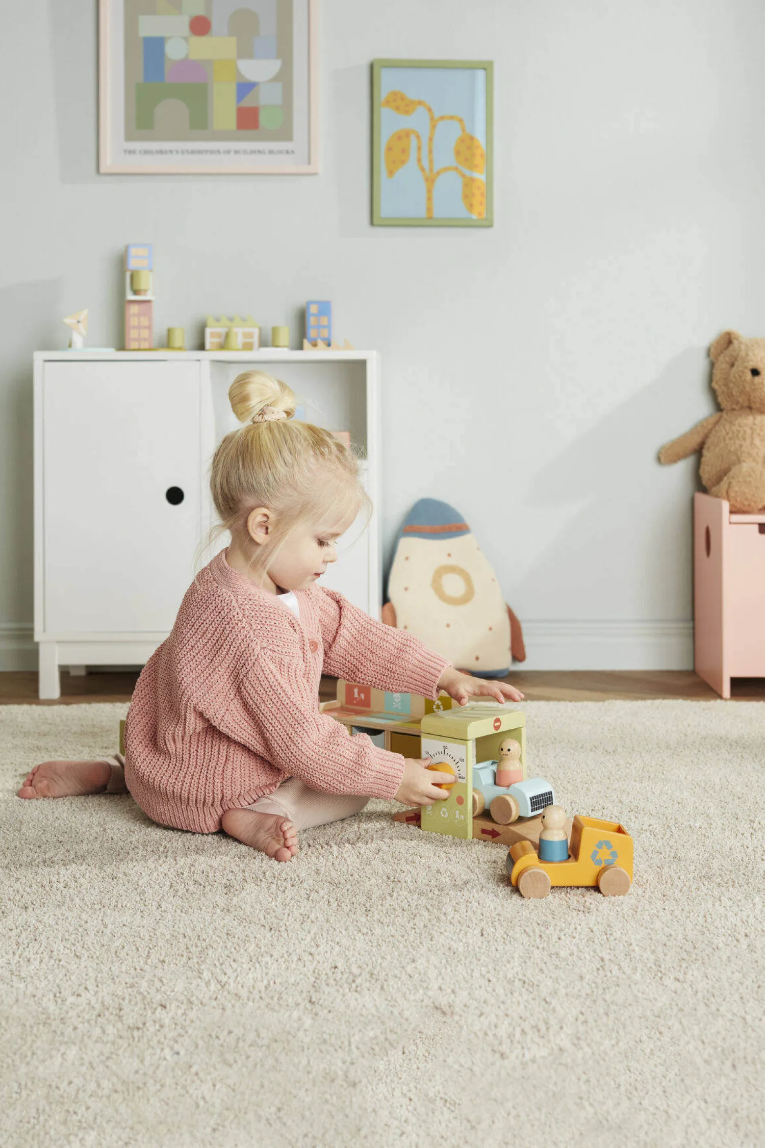 Odgrywanie Ról|Drewniane | Kids Concept Drewniana stacja recyklingu