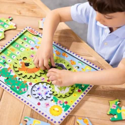 Drewniane|Puzzle | Melissa & Doug Drewniana układanka zwierzęta