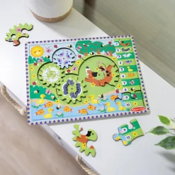 Drewniane|Puzzle | Melissa & Doug Drewniana układanka zwierzęta