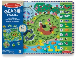 Drewniane|Puzzle | Melissa & Doug Drewniana układanka zwierzęta
