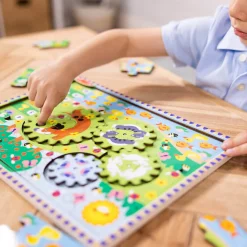 Drewniane|Puzzle | Melissa & Doug Drewniana układanka zwierzęta