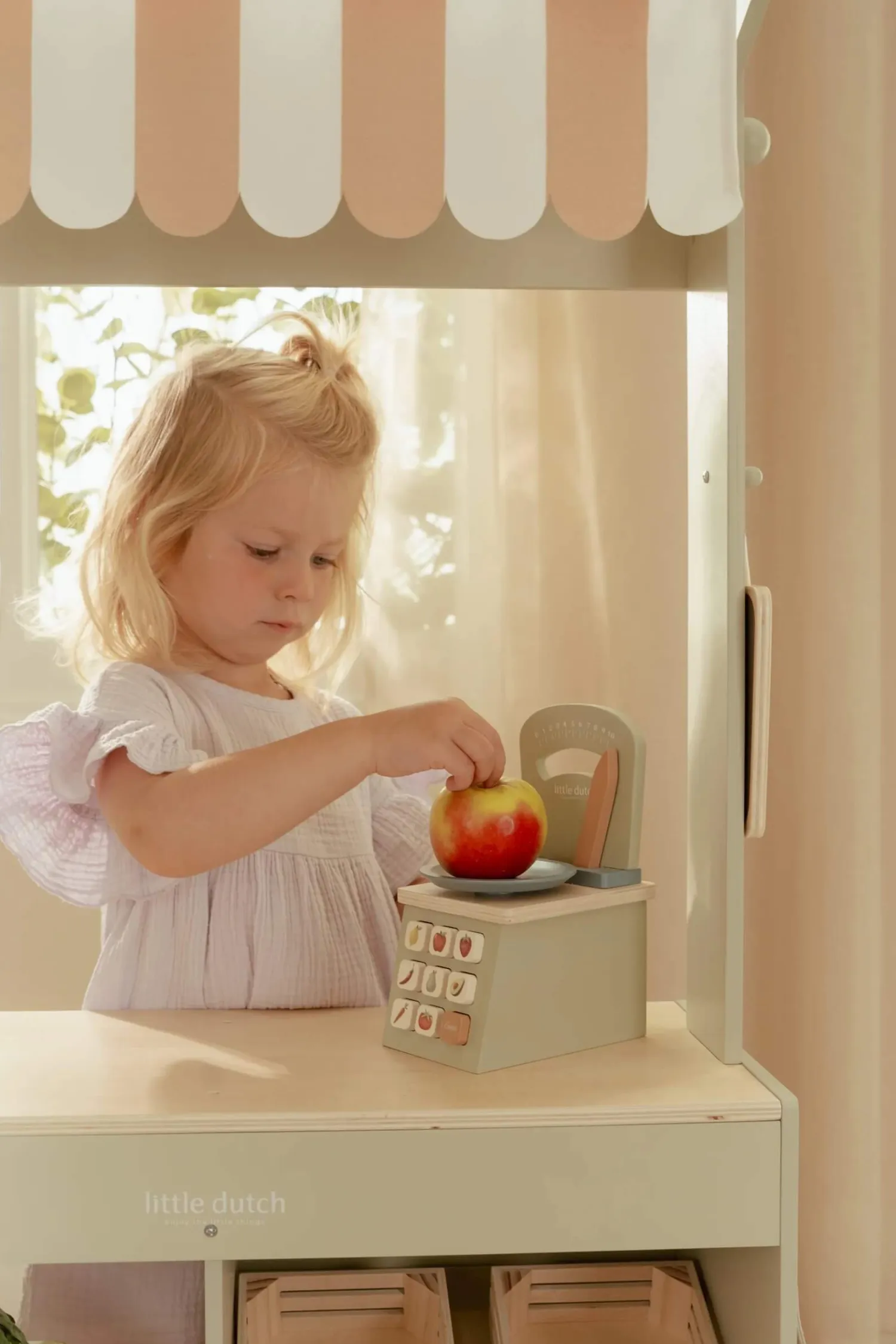 6 Lat+|3 Lata + | Little Dutch Drewniana waga FSC