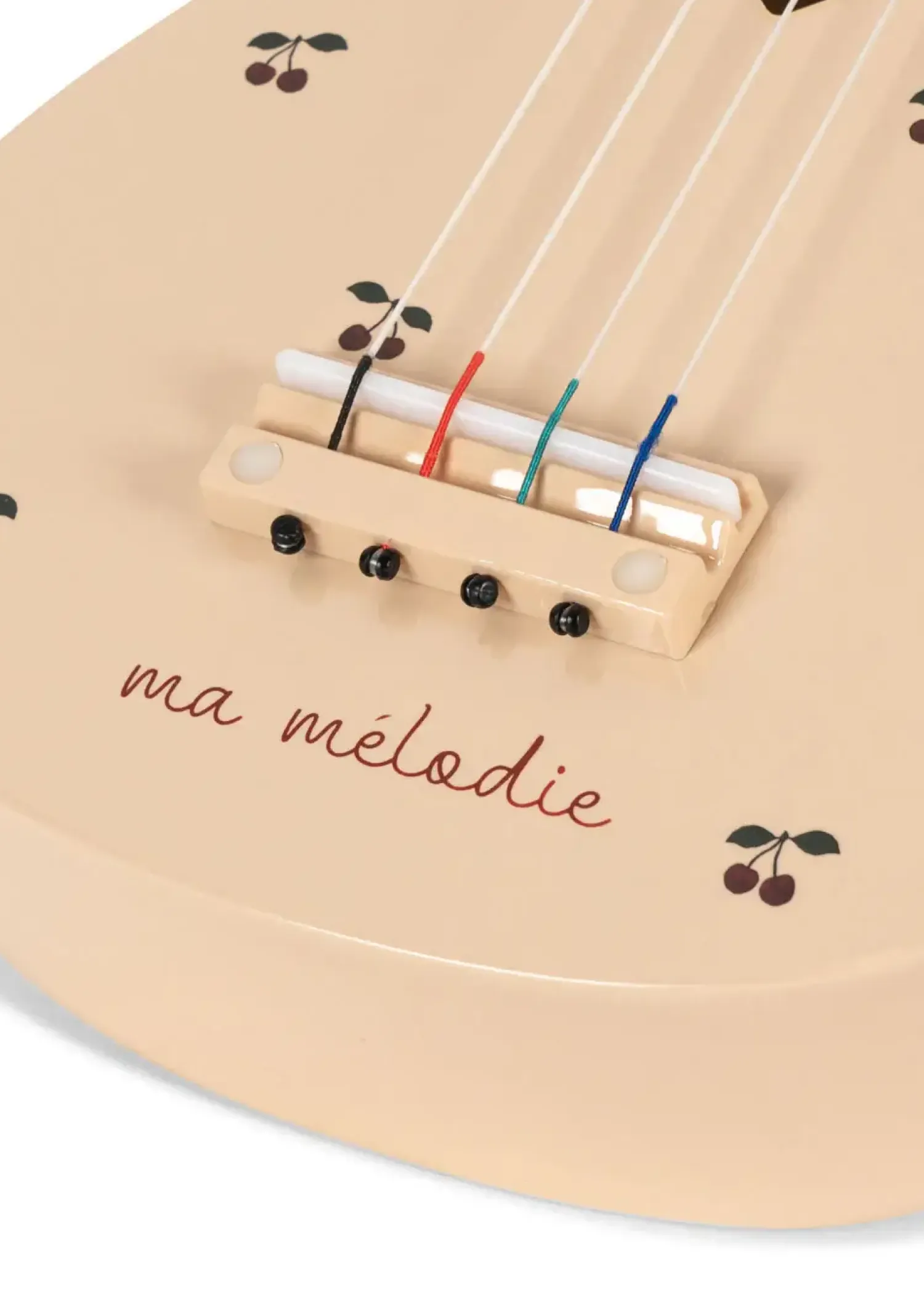 7 Lat+|8 Lat+ | Konges slojd Drewniane ukulele Glossy FSC - Cherry
