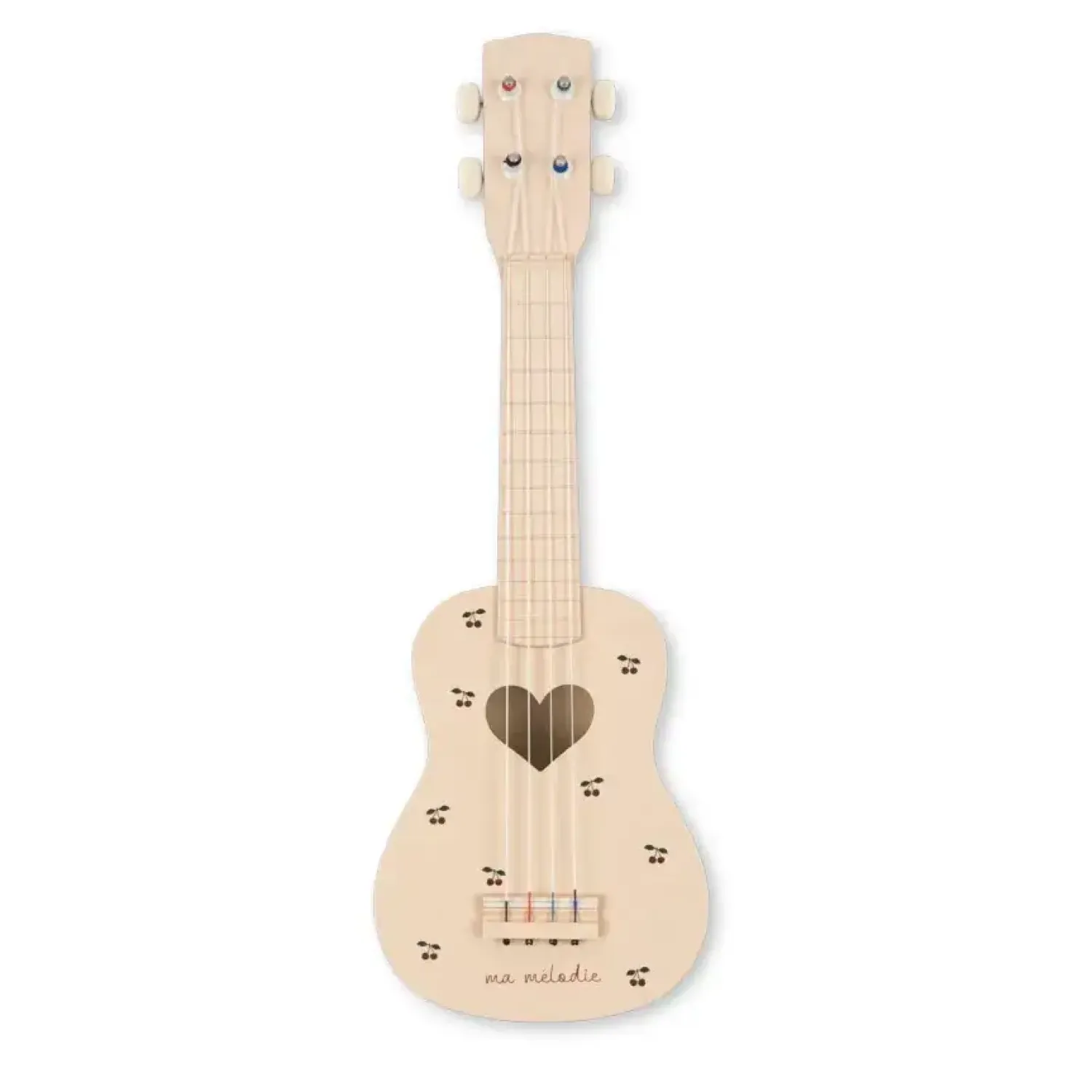 7 Lat+|8 Lat+ | Konges slojd Drewniane ukulele Glossy FSC - Cherry
