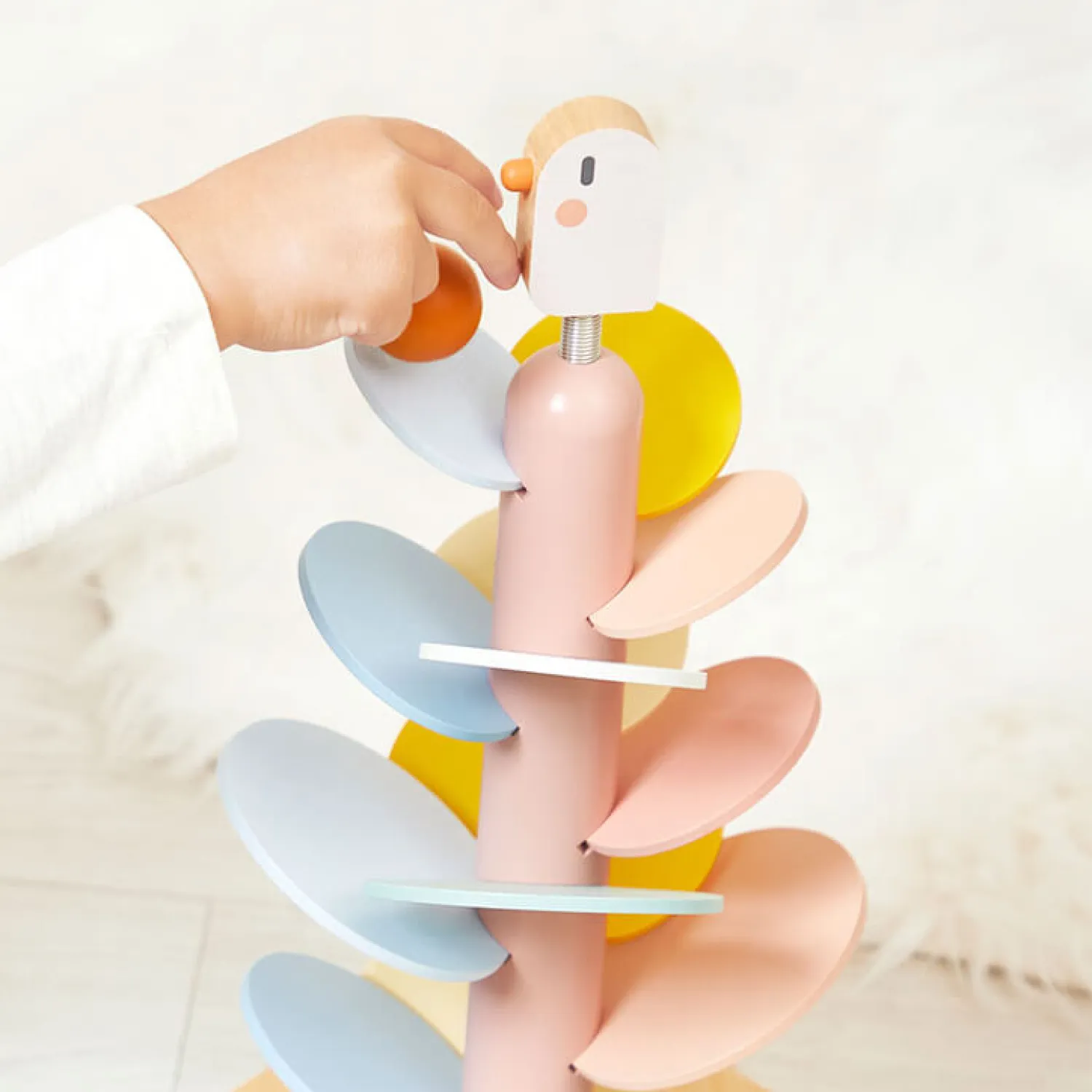 3 Lata +|4 Lata + | Janod Drewniany kulodrom Ptaszek Sweet Cocoon 3+