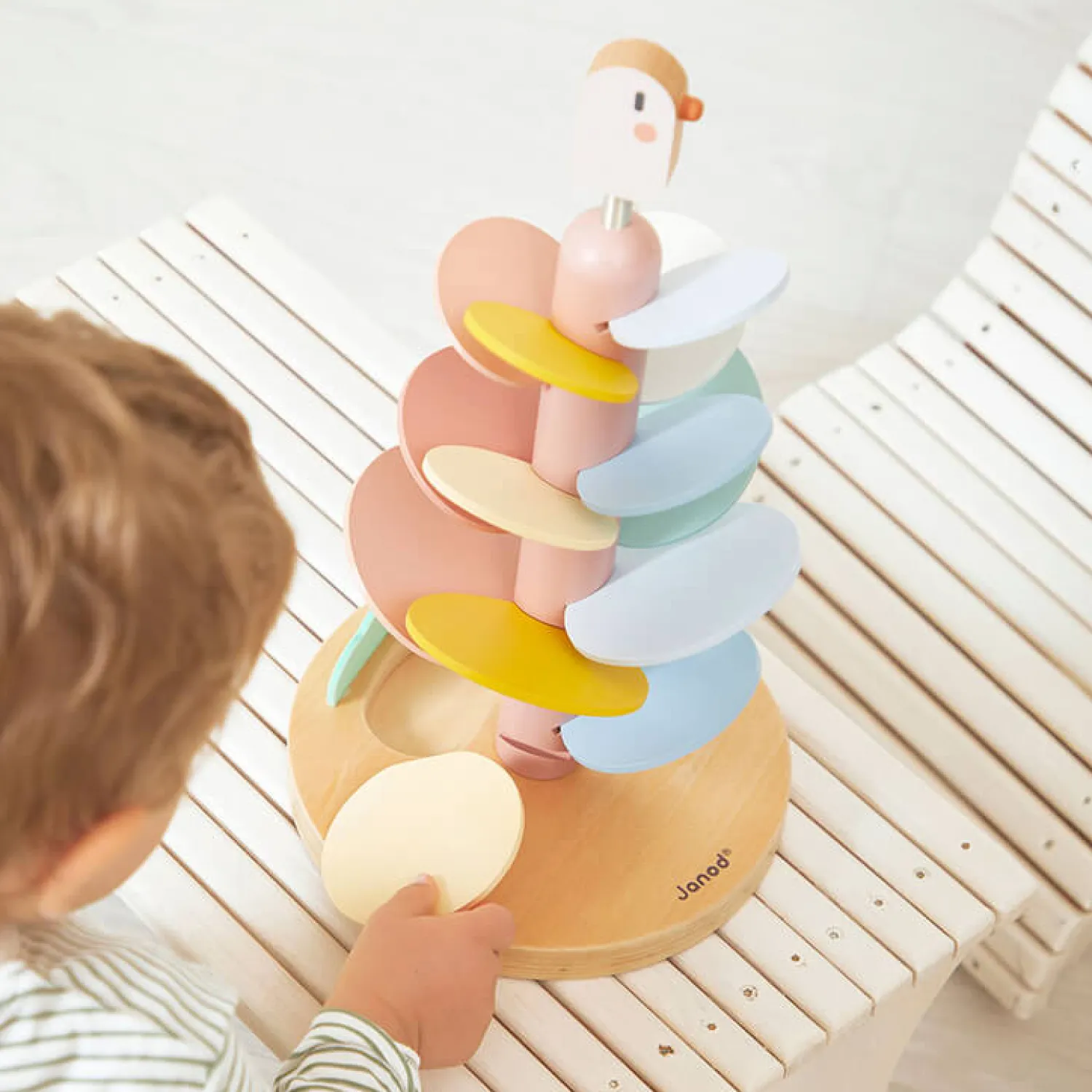 3 Lata +|4 Lata + | Janod Drewniany kulodrom Ptaszek Sweet Cocoon 3+
