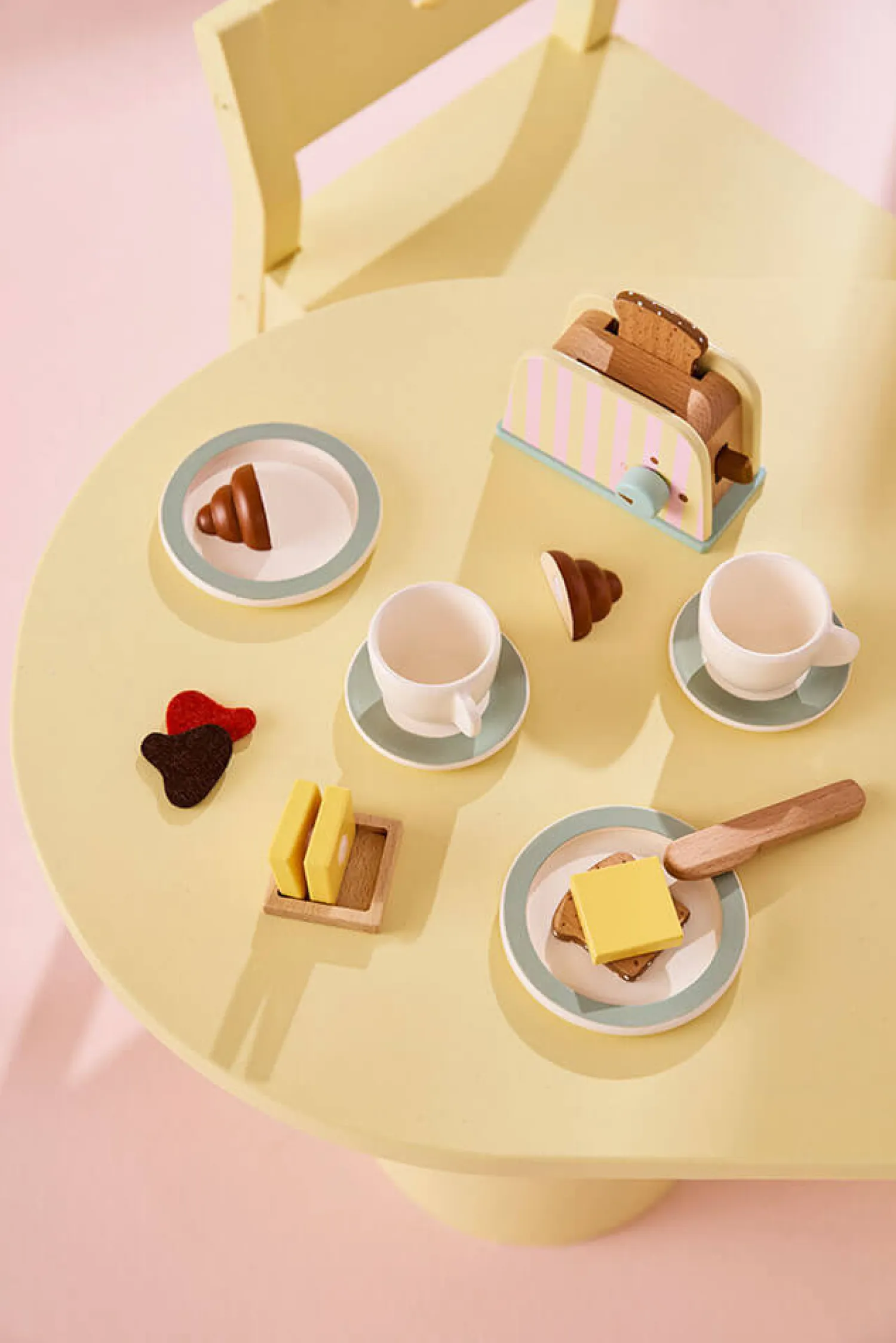 6 Lat+|3 Lata + | Kids Concept Drewniany mini zestaw śniadaniowy