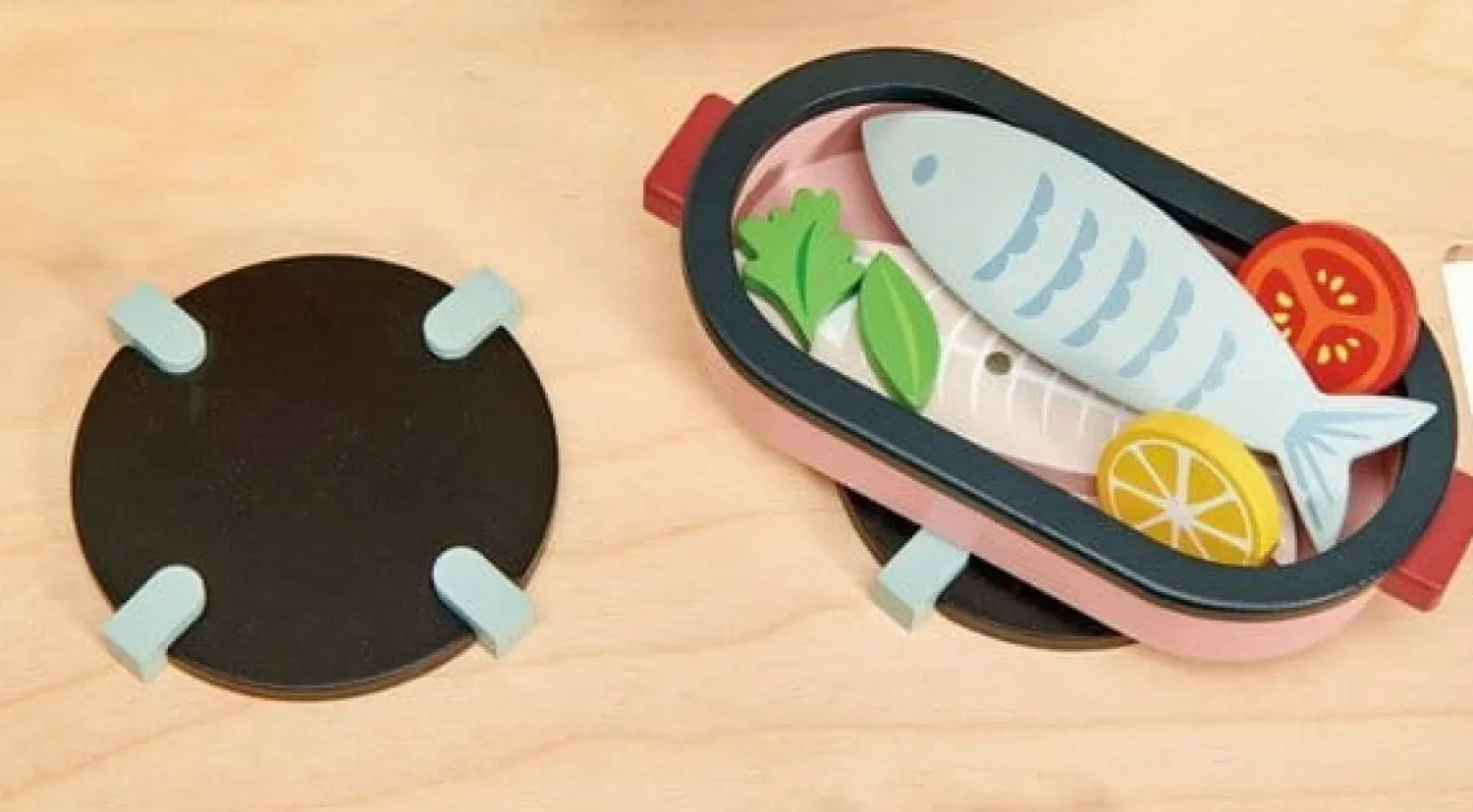 3 Lata +|2 Lata + | Tender Leaf Toys Duża drewniana kuchnia