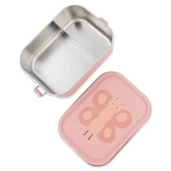 Duży stalowy lunchbox - Motyl
