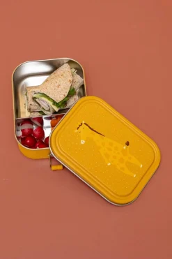 Lunchboxy|Przechowywanie Jedzenia | Trixie Duży stalowy lunchbox - Żyrafa
