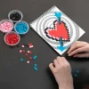 8 Lat+|6 Lat+ | Fat Brain Toys Duży zestaw Jixelz Kreator Puzzelki Pixelki