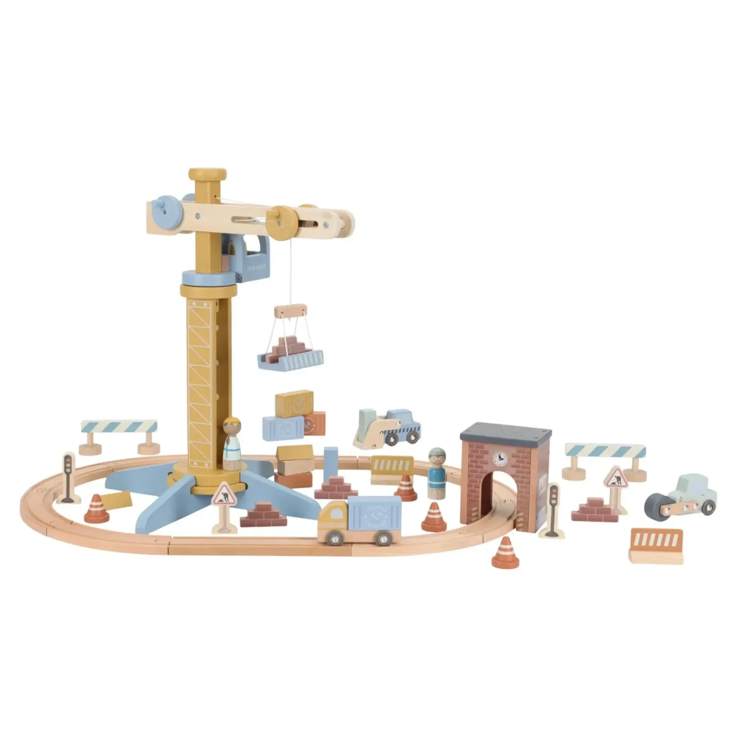 3 Lata +|4 Lata + | Little Dutch Dźwig budowlany FSC