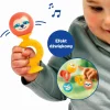 Idealne W Podróży|12M+ | LUDI Dźwiękowe piłeczki z przyssawkami SMAC POP
