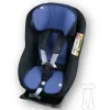 Dwuczęściowa wełniana wkładka termoregulacyjna MIDI merino do fotelika do 105 cm DENIM