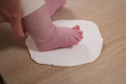 Dwupanelowa ramka na odcisk i zdjęcie - Serca