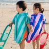 Ręczniki I Myjki | QUUT Dwustronne poncho kąpielowe dla dzieci Lagoon
